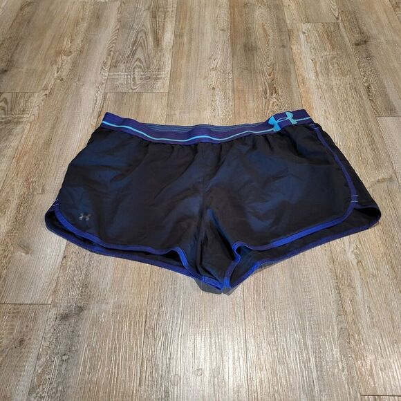 Under Armour 3" Inseam Loose Fit Running Short with Liner Womens Size XL - Picture 1 of 5